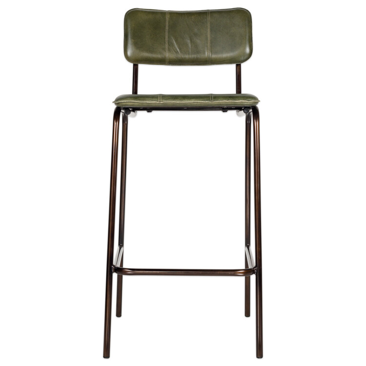 Ukari Leather Counter Chair from Accessories for the Home Ukari Leather Counter Chair from Accessories for the Home