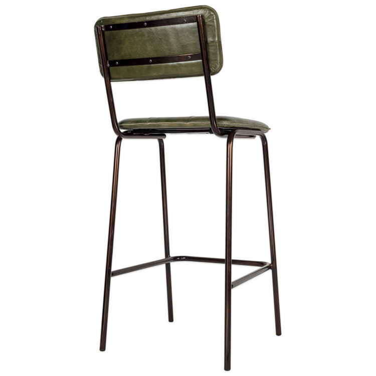 Ukari Leather Counter Chair from Accessories for the Home Ukari Leather Counter Chair from Accessories for the Home