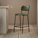 Ukari Leather Counter Chair from Accessories for the Home