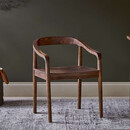 Anbu Acacia Dining Chair- Washed Walnut from Accessories for the Home