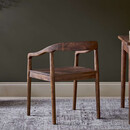 Anbu Acacia Dining Chair- Washed Walnut from Accessories for the Home