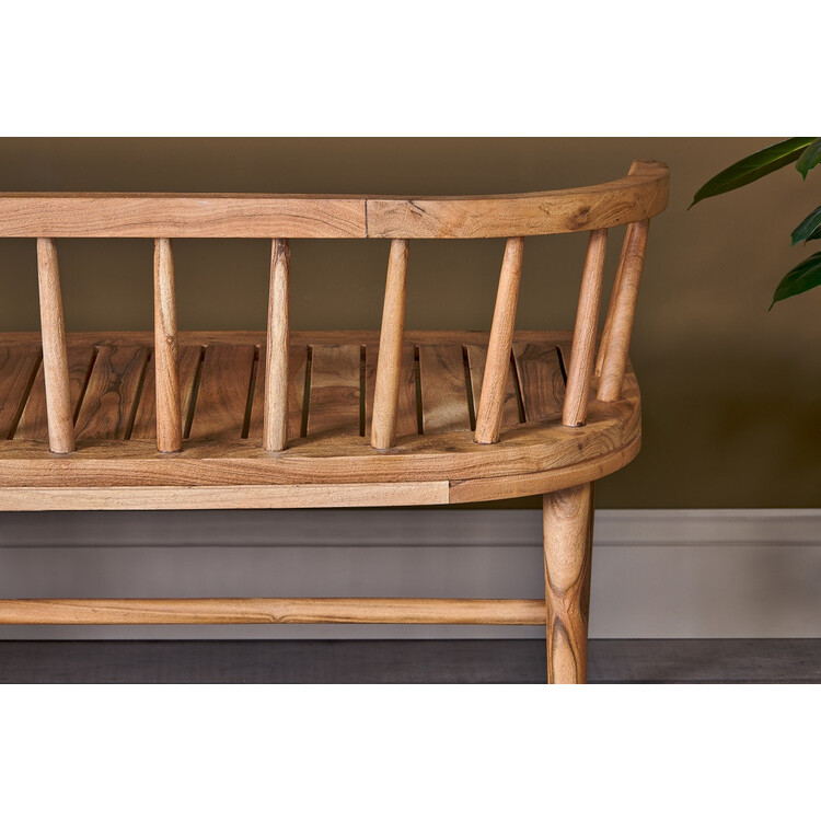 Tipu Acacia Wood Bench from Accessories for the Home Tipu Acacia Wood Bench from Accessories for the Home