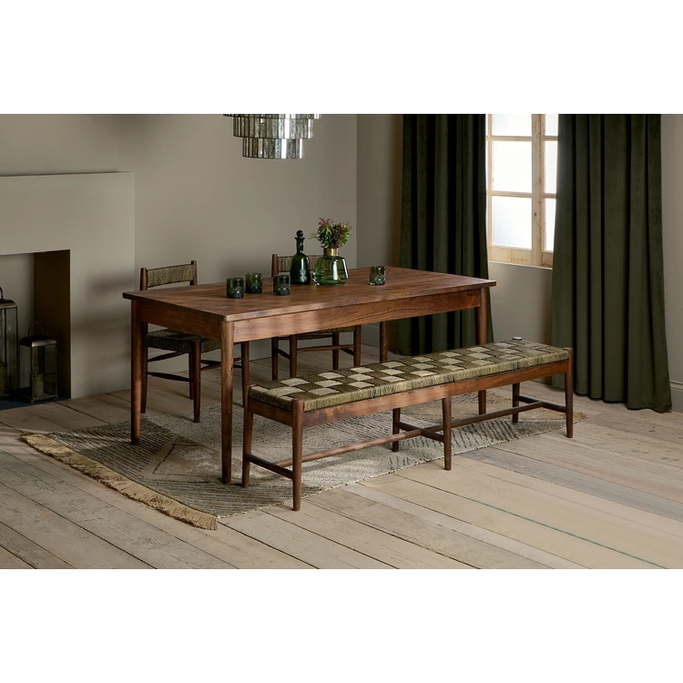 Anbu Acacia Dining Table- Washed Walnut (2 sizes) from Accessories for the Home Anbu Acacia Dining Table- Washed Walnut (2 sizes) from Accessories for the Home