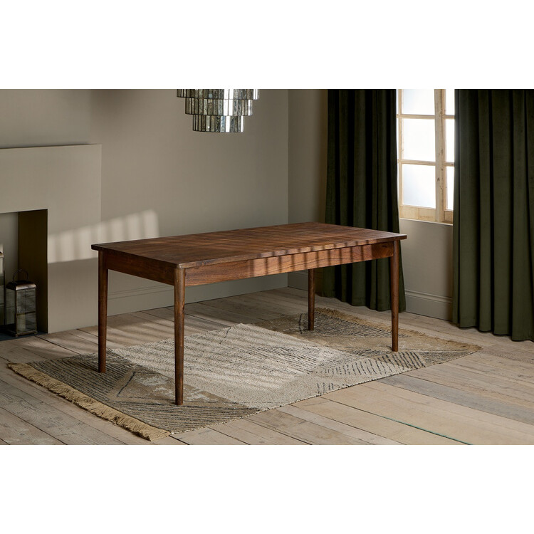 Anbu Acacia Dining Table- Washed Walnut (2 sizes) from Accessories for the Home Anbu Acacia Dining Table- Washed Walnut (2 sizes) from Accessories for the Home