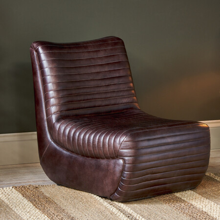 Chocolate on sale swivel chair