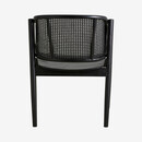 Nordal Wicky Black Rattan Lounge Chair from Accessories for the Home