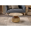 Vivan Grooved Mango Wood Coffee Table from Accessories for the Home
