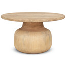 Vivan Grooved Mango Wood Coffee Table from Accessories for the Home
