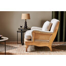 Abe Deconstructed Linen Armchair in Stone from Accessories for the Home