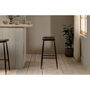 Samaira Leather & Iron Counter Stool from Accessories for the Home