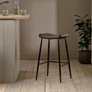 Samaira Leather & Iron Counter Stool from Accessories for the Home
