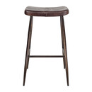Samaira Leather & Iron Counter Stool from Accessories for the Home