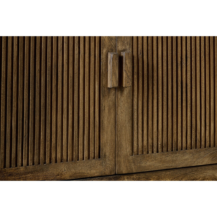 Yasha Reeded Mango Wood Sideboard from Accessories for the Home Yasha Reeded Mango Wood Sideboard from Accessories for the Home