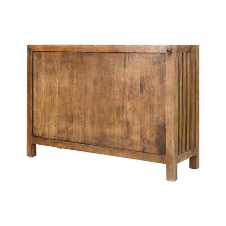 Yasha Reeded Mango Wood Sideboard from Accessories for the Home Yasha Reeded Mango Wood Sideboard from Accessories for the Home