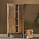 Yasha Reeded Mango Wood Cabinet from Accessories for the Home