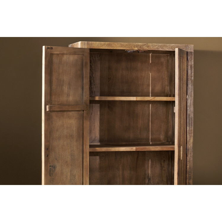 Yasha Reeded Mango Wood Cabinet from Accessories for the Home