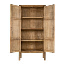 Yasha Reeded Mango Wood Cabinet from Accessories for the Home