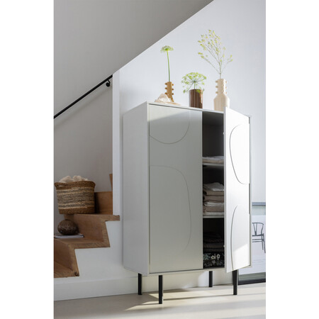 Cadiz Pine Storage Cabinet in Mist from Accessories for the Home 2
