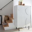 Cadiz Pine Storage Cabinet in Mist from Accessories for the Home