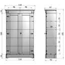 Isabel Pine Storage Cabinet (3 colours) from Accessories for the Home