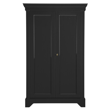 Isabel Pine Storage Cabinet in Black from Accessories for the Home