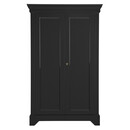 Isabel Pine Storage Cabinet in Black from Accessories for the Home