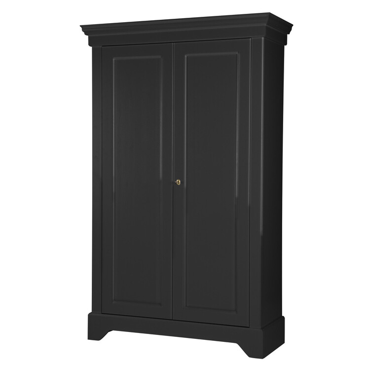 Isabel Pine Storage Cabinet in Black from Accessories for the Home