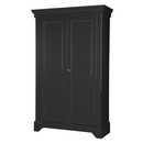 Isabel Pine Storage Cabinet in Black from Accessories for the Home