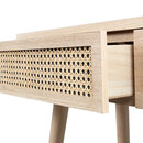 Soof Natural & Rattan Dressing Table with Mirror from Accessories for the Home