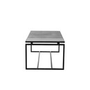 Muubs Austin Long Black Leather Coffee Table from Accessories for the Home