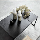 Muubs Austin Long Black Leather Coffee Table from Accessories for the Home