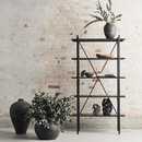 Muubs Austin Black Leather Bookcase from Accessories for the Home