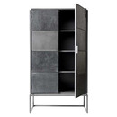 Muubs Austin Black Leather Cabinet from Accessories for the Home