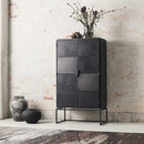 Muubs Austin Black Leather Cabinet from Accessories for the Home