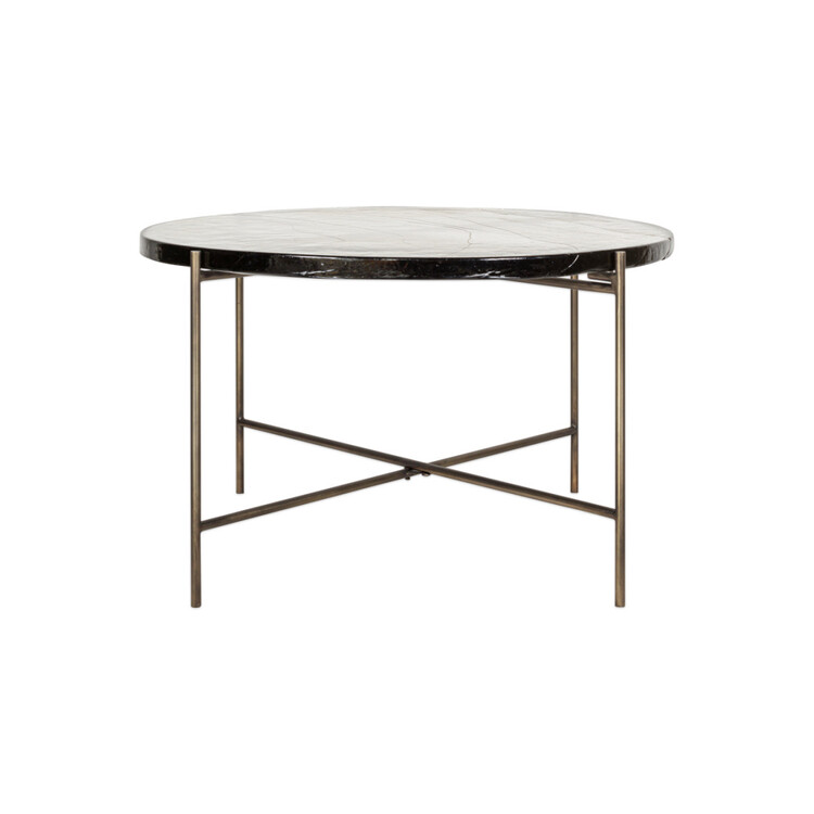 Aluva Circular Glass Coffee Table from Accessories for the Home Aluva Circular Glass Coffee Table from Accessories for the Home