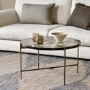 Aluva Circular Glass Coffee Table from Accessories for the Home