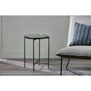 Aluva Circular Glass Side Table from Accessories for the Home