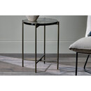 Aluva Circular Glass Side Table from Accessories for the Home
