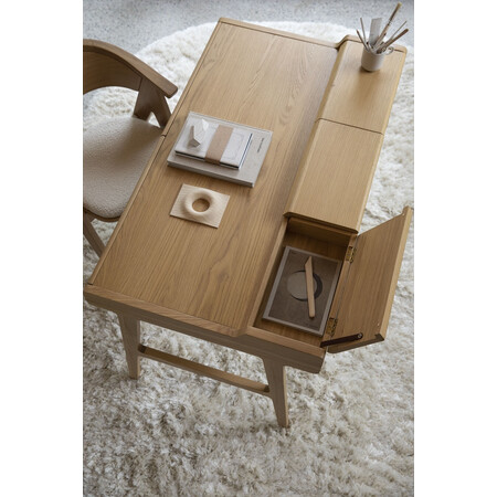 Zuiver Kaat Desk Table (Natural or Black) from Accessories for the Home 2