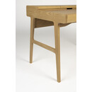 Zuiver Kaat Desk Table (Natural or Black) from Accessories for the Home