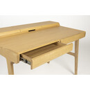 Zuiver Kaat Desk Table (Natural or Black) from Accessories for the Home