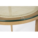 Haru Rattan & Wood Side Table from Accessories for the Home