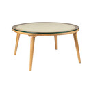 Haru Rattan & Wood Round Coffee Table from Accessories for the Home
