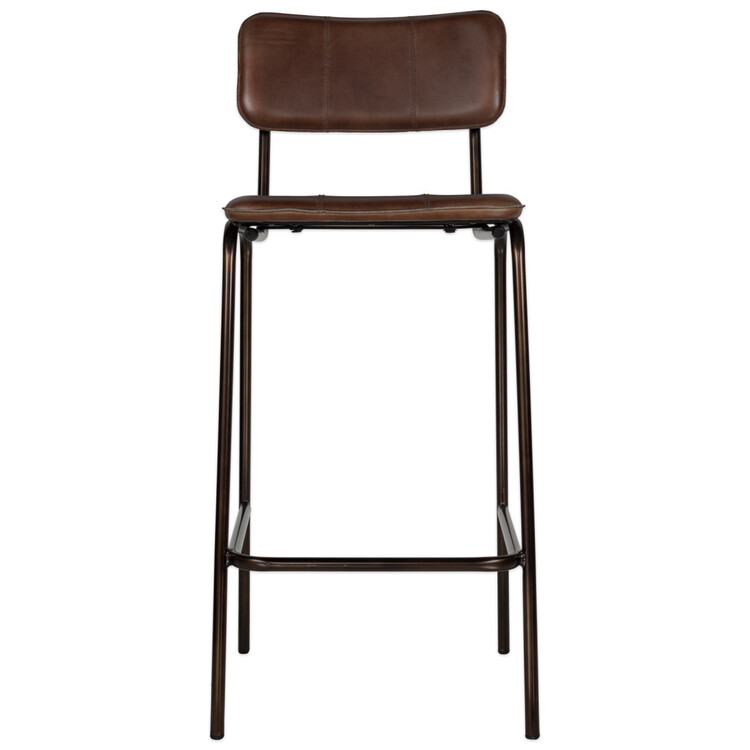 Ukari Leather Counter Chair from Accessories for the Home
