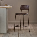 Ukari Leather Counter Chair from Accessories for the Home