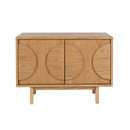 Zuiver Groove Small Sideboard- Walnut or Oak from Accessories for the Home