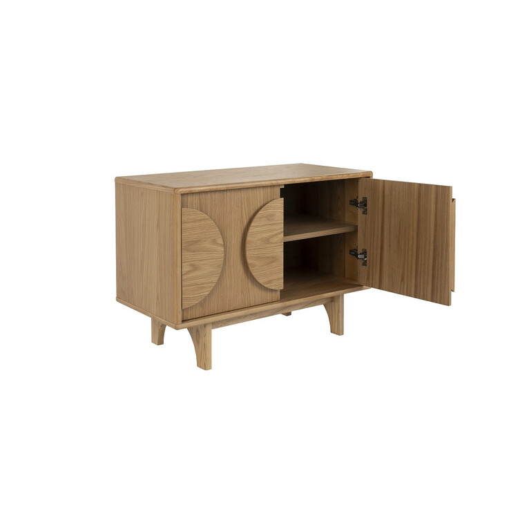 Zuiver Groove Small Sideboard- Walnut or Oak from Accessories for the Home Zuiver Groove Small Sideboard- Walnut or Oak from Accessories for the Home