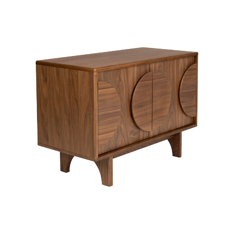 Zuiver Groove Small Sideboard- Walnut or Oak from Accessories for the Home