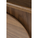 Door details on the Zuiver Groove Large Sideboard in Walnut from Accessories for the Home
