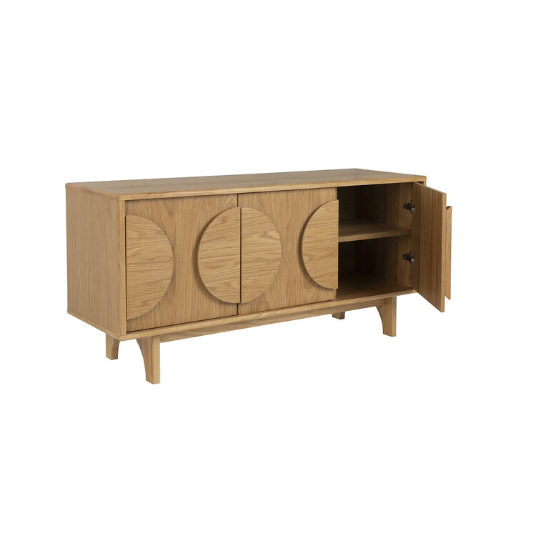 Zuiver Groove Large Sideboard in oak from Accessories for the Home Zuiver Groove Large Sideboard in oak from Accessories for the Home